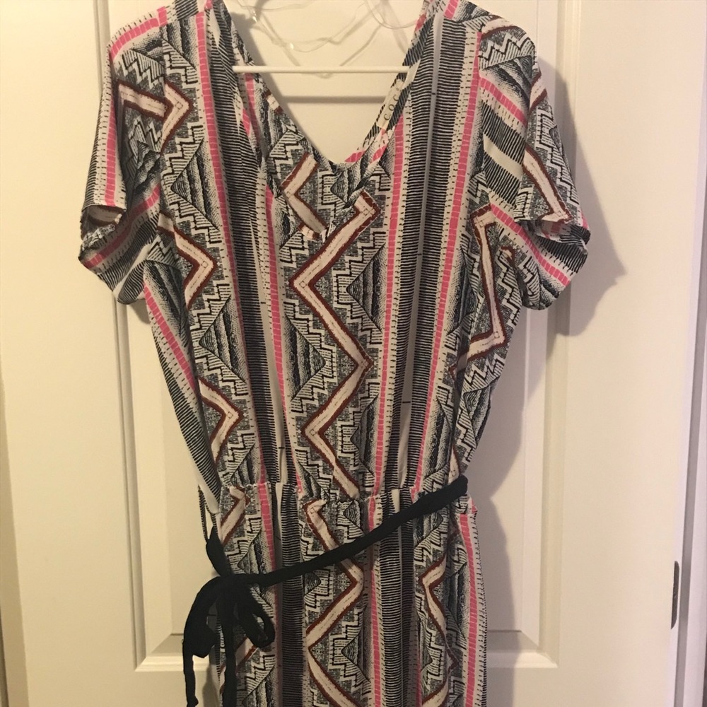 Plus Aztec dress
